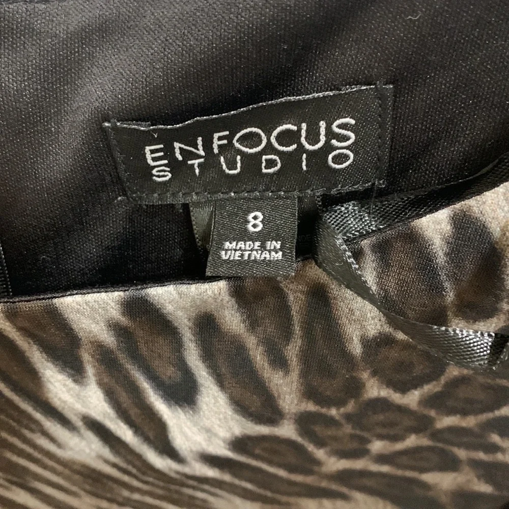 Enfocus Studio Animal print jumpsuit. - Picture 4 of 4